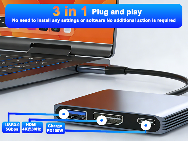 USB C to HDMI Adapter