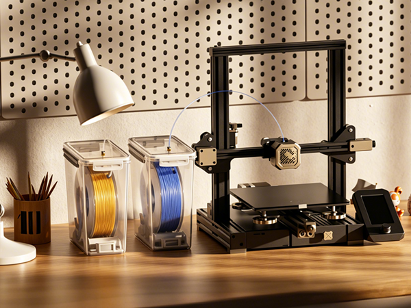 If you have a large collection of 3D printing filaments but lack proper storage conditions