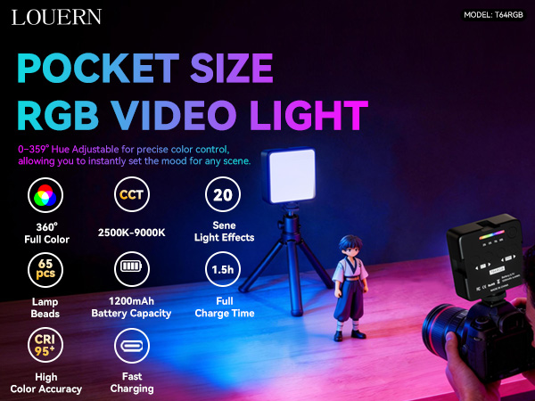 RGB Video Light