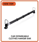 CAR CLOTHES HANGER BAR