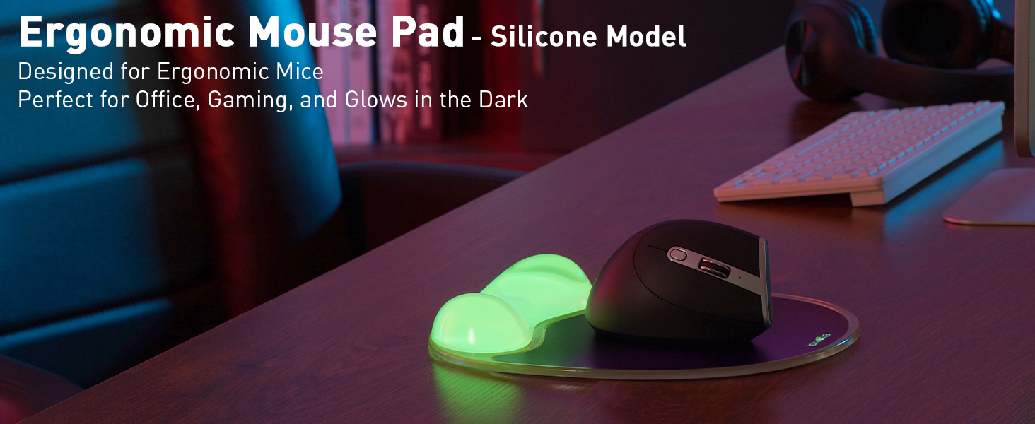 ergonomic mouse pad