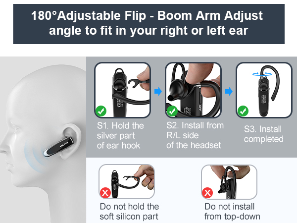 Bluetooth Headset with microphone