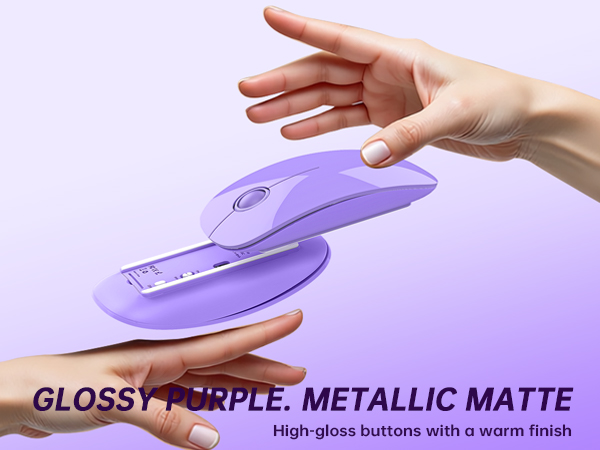 R306C USB C Wireless Mouse for Macbook, iPad, Chromebook