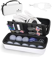 Wynaura Golf Glove Case with Removable Shaper - Hard Shell Organizer Pouch - Portable Storage Hol...