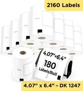 12 Rolls of 4.07