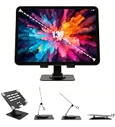 FRAINEL iPad Stand 360° Rotating Height Adjustable – Tablet Holder for Desk, Fits 7-13 inch iPad ...