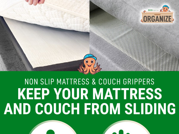 ECOHomes Non Slip Mattress Grip Pad | Secure Your Mattress In Place