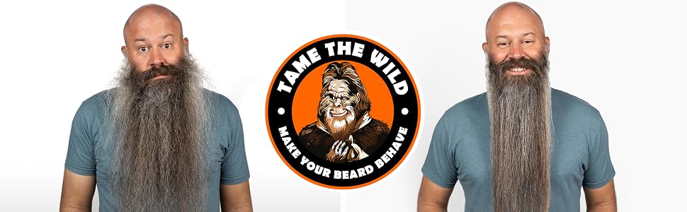 Tame The Wild Pro Beard Straightener for Men
