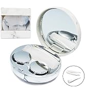 Vastsoon Contact Lens Case, Portable Cute Eye Contacts Colored Lenses Remover Tool Kit with Mirro...