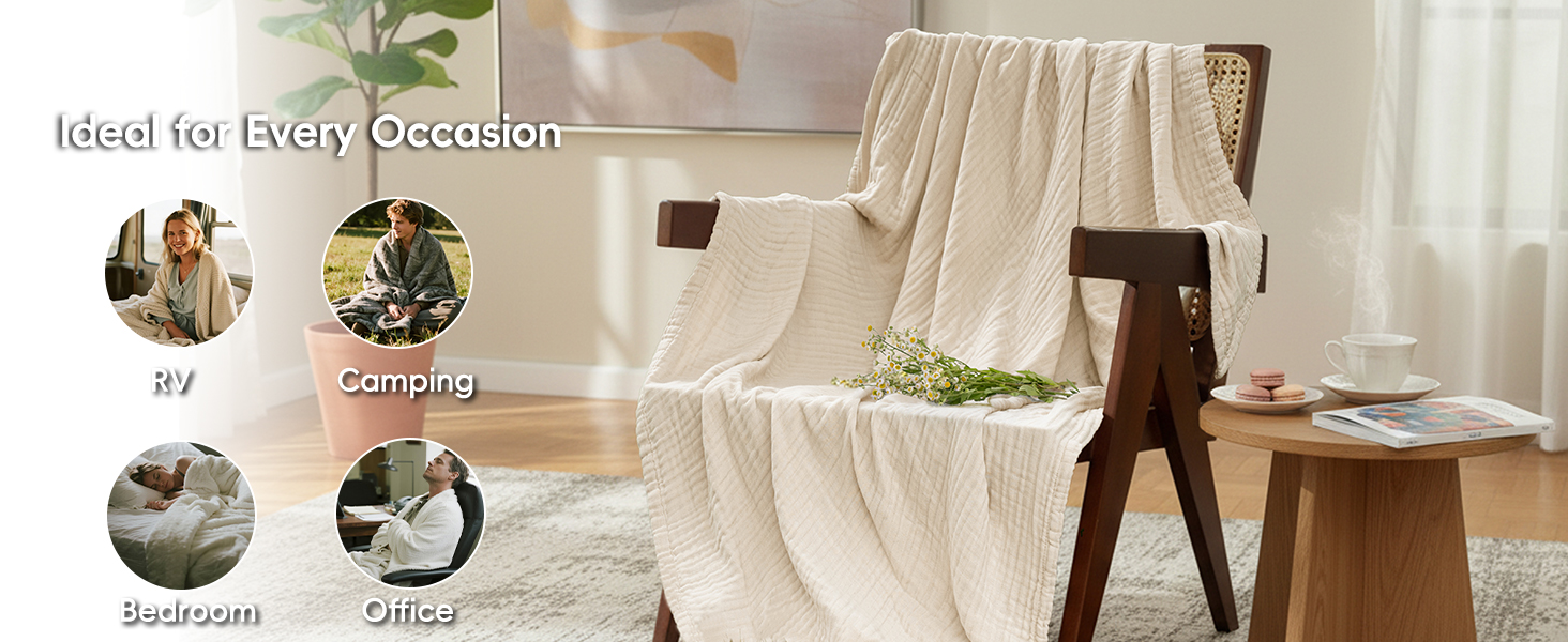 muslin blanket