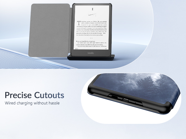 kindle paperwhite 12th gen 2024 slim case, kindle colorsoft 2025 case