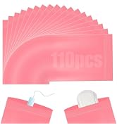 110pcs Sanitary Napkin Disposal Bags, Women Tampon Disposal Bags, Sealed Opaque Feminine Hygiene ...