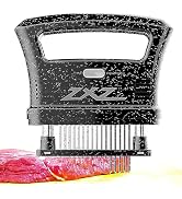 ZXZ Meat Tenderizer Easy to hold large handle | Detachable 48 stainless steel blade | Easy To Use...