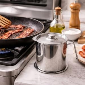 Bacon Grease Container