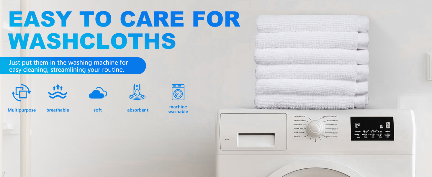 100% Cotton Wash Cloth