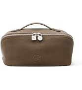 EACHY Travel Makeup Bag Organizer, Toiletry Bag for Women, Cosmetic Pouch | Upgraded Cosmetic Bag...
