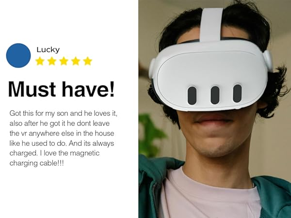 Charging Dock Compatible with Meta Oculus Quest 3/3S