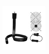Gooseneck Mount with Fan Grills and Adapter Cable