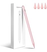 Stylus Pen for iPad 2018-2025 - 20Mins Fast Charge for Apple Pencil with Tilt & Palm Rejection, A...