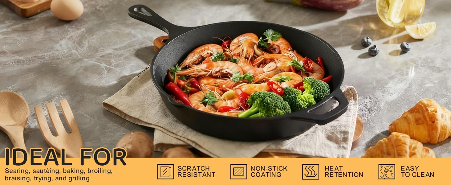cast iron skillet