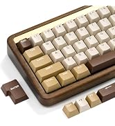OHY XVX Keyboard Keycaps, Double Shot PBT Cherry Profile 138 Keys Non-Transparent Custom Keycaps ...