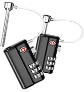TSA Approved Gun Case Lock - Heavy-Duty Guns Case Lock with Durable & Cut Resistant Alloy Steel S...