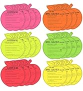 60 Pcs Apple Shape Happy Mail Teacher Notes to Parents Classroom Good Behavior Incentive Motivati...