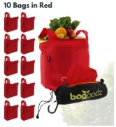 expandable trolley store handy reuseae packable mini large collapsible cotton pouch