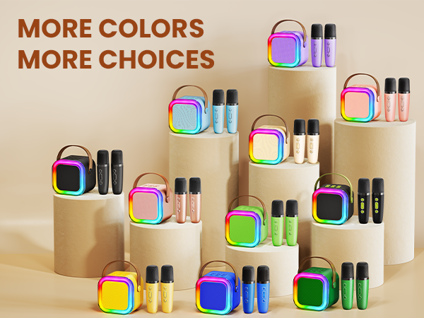 colorful karaoke machine machine