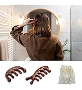 CKCLGTDM 2 Pack Wooden Scalp Massage Comb, Sandalwood Scalp Massager Comb Wood, Head Wooden Brush...