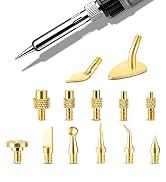 21-in-1 3D Printer Smoothing Tool Kit, 80W LCD Digital Adjustable Temperature Soldering Welding I...