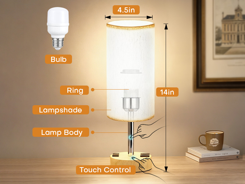 bedside lamp