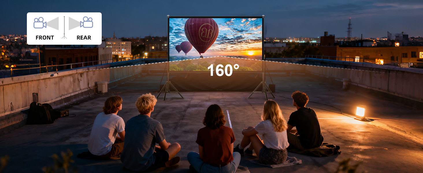 portable projector screen