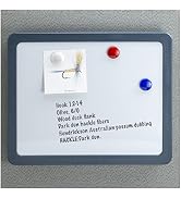 Officemate Verticalmate Magnetic Dry Erase Board, Slate Gray (29202)