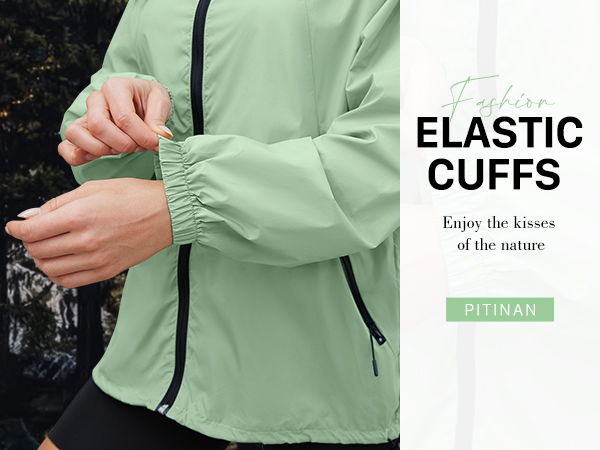 Womens rain jacket