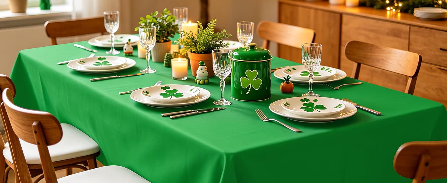 St. Patrick's Day Tablecloth
