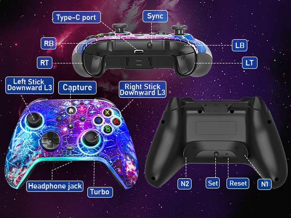 switch light up controller led