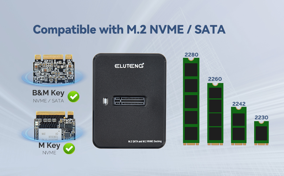 m.2 nvme ssd enclosure m.2 docking station m2 sata ssd adapter