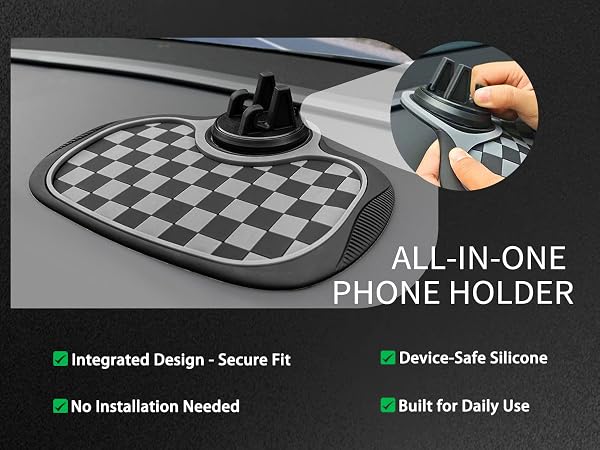 car dashboard anti slip mat