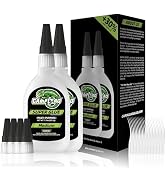 CAMALEAO Medium Super CA Glue with Easy-to-Squeeze Bottle, 4.6 oz Multi-Purpose Cyanoacrylate Glu...