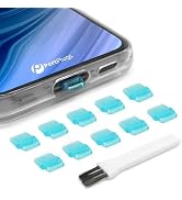 PortPlugs USB-C Plugs (10-Pack) - Easy-Grip Design - Compatible w/Samsung Galaxy S24-S20, iPhone ...
