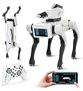 Dingdongwu Shoot Robot Dog - Interactive STEM Pet with Voice Control, 30+ Actions & APP Programmi...