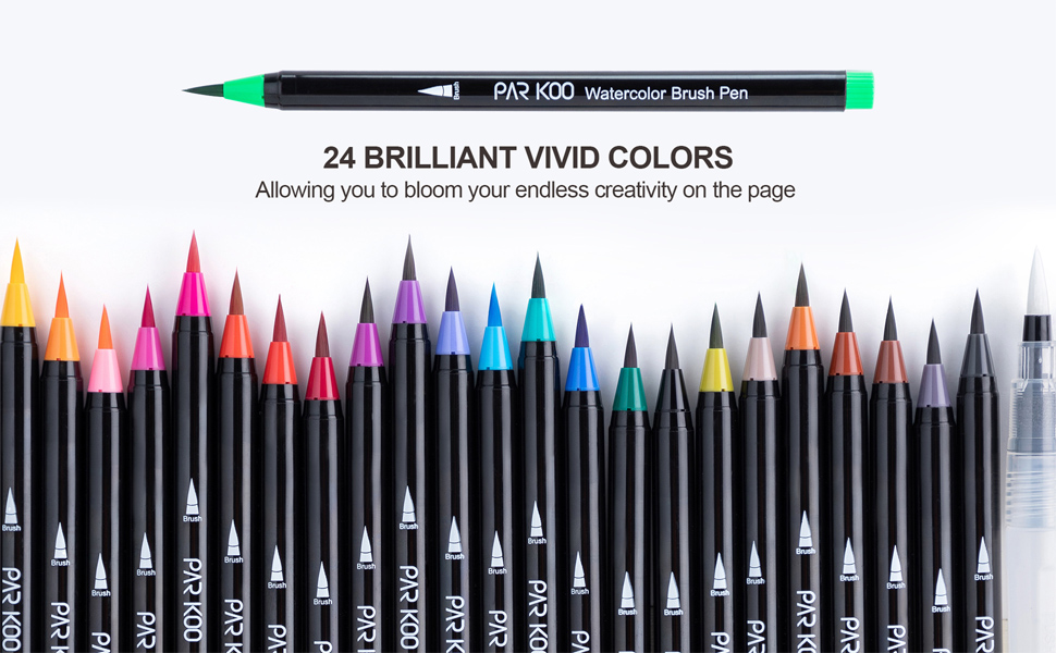 brush markers
