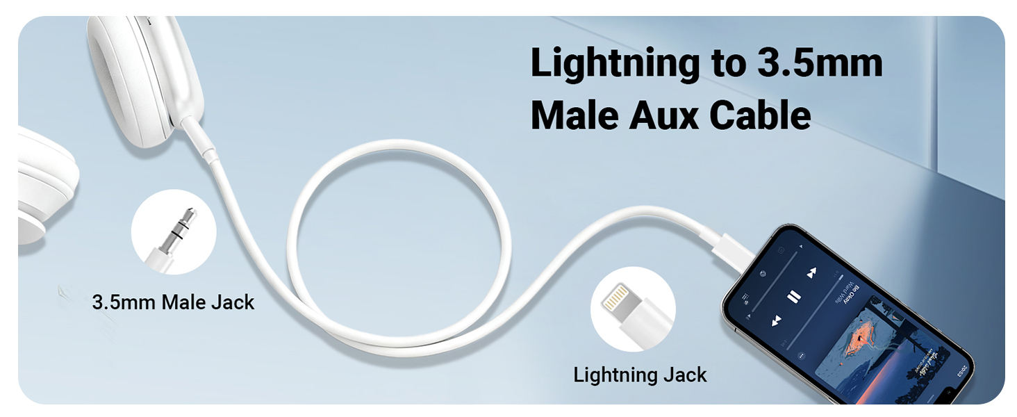 aux cord to iphone