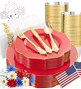 red paltes