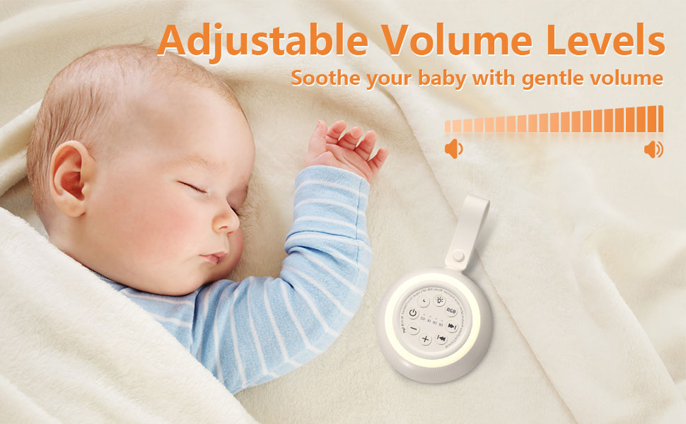 Sound machine for travel and home use