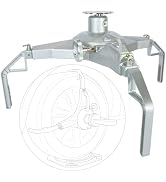AutoSolo Wheel Alignment Tool, Tire Clamp, 18.5 to 43.3 Inch Tire OD, Camber Alignment Tool, Whee...