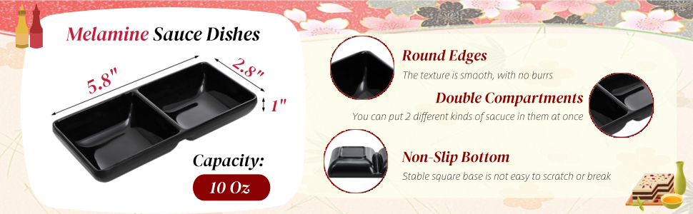 Dual Dipping Bowl