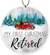 JUNQIU Retirement Ornament 2025, Best Retirement Gift for Woman Or Men - Retired Gifts for Women ...