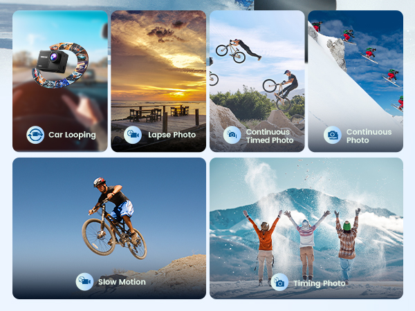 Waterproof acion camera